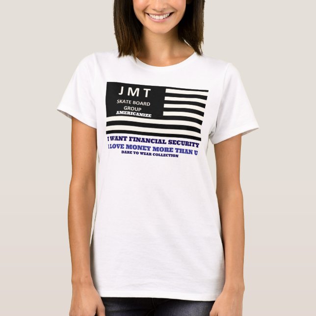 I LOVE MONEY Women's Basic T-Shirt (Front)