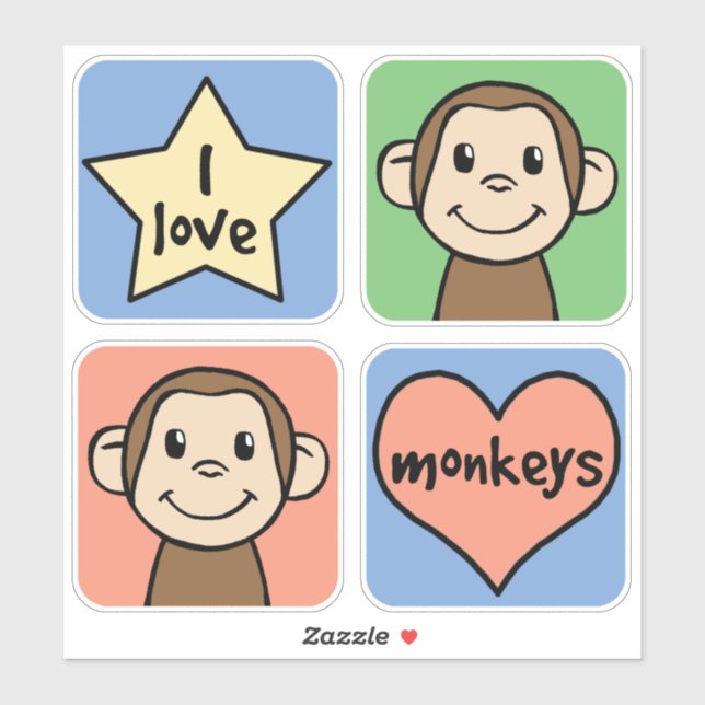 I Love Monkeys (Sheet)