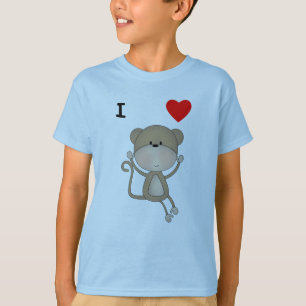 I Love Monkeys T-Shirt
