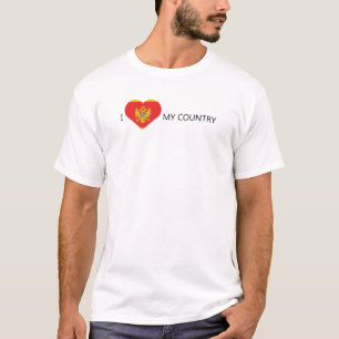 I Love Montenegro T-Shirt