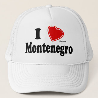 I Love Montenegro Trucker Hat