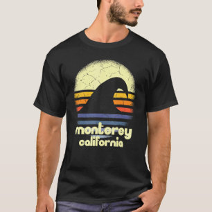 I Love Monterey Beach California Ocean Wave CA T-Shirt