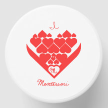 I Love Montessori Candle 