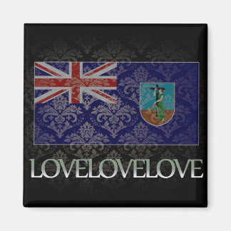 I love Montserrat Cool Magnet