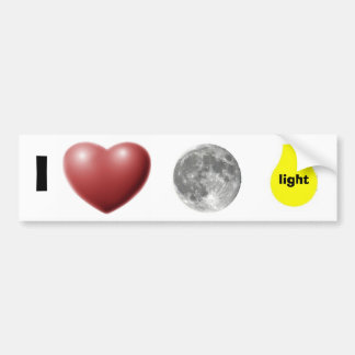 i love moonlight bumper sticker
