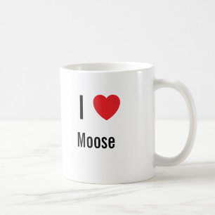 I love Moose Coffee Mug