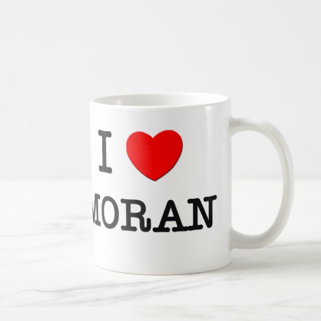 I Love Moran Coffee Mug (Right)