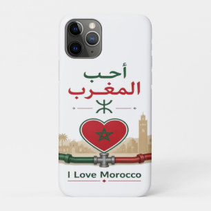 I Love Morocco Case-Mate iPhone Case
