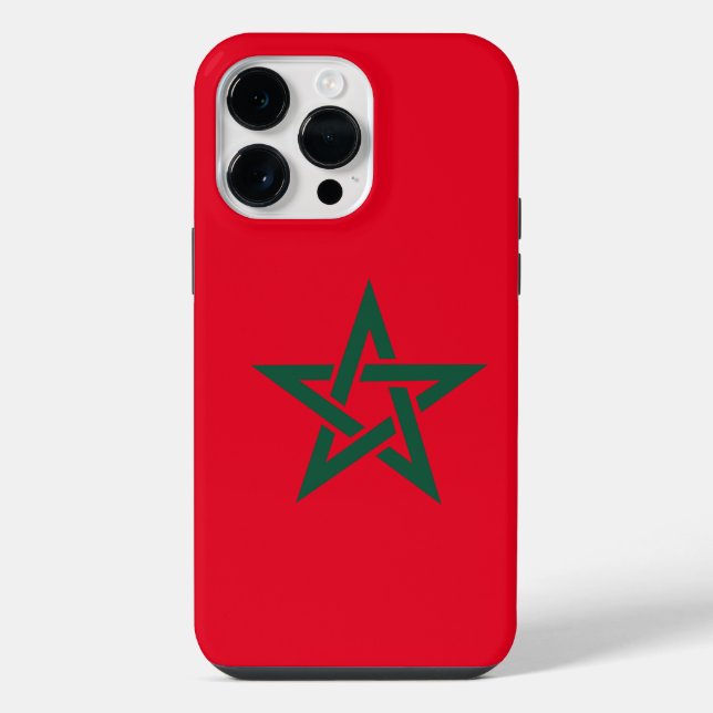 I love Morocco iPhone Case (Back)