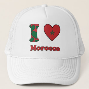I love Morocco Trucker Hat