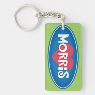 I Love MORRIS Keychain