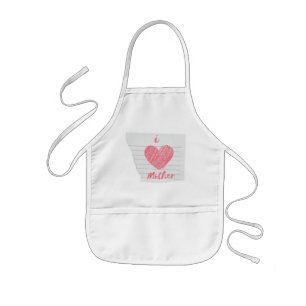 I love mother kids apron