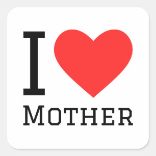 I love mother square sticker