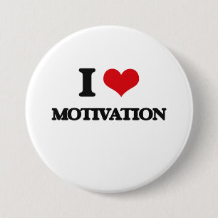 I Love Motivation 7.5 Cm Round Badge