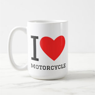 I love motorcycle coffee mug