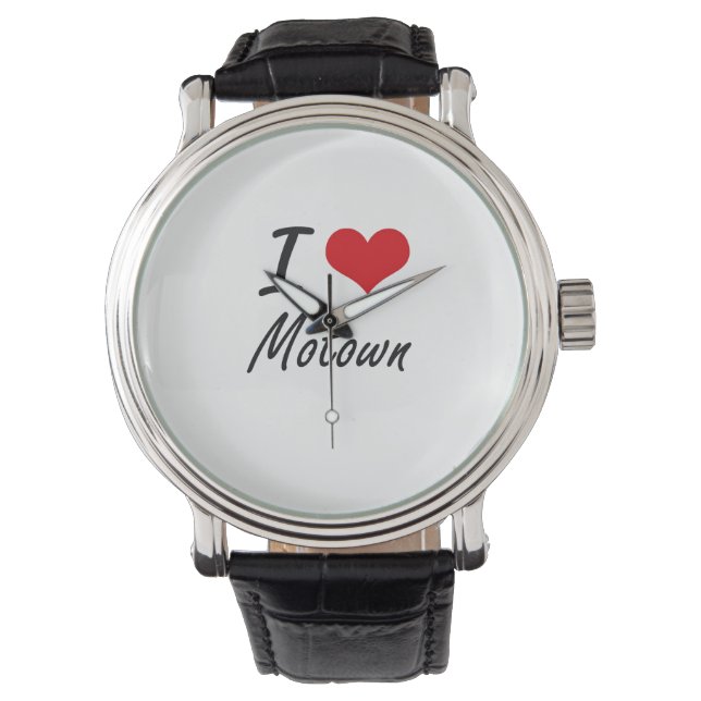 I Love MOTOWN Watch (Front)