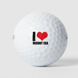 I love Mount Isa Golf Balls