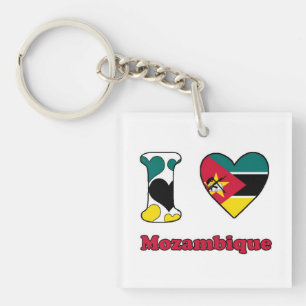I love Mozambique Key Ring