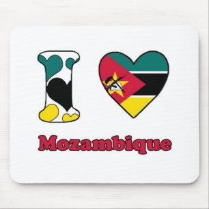 I love Mozambique Mouse Pad