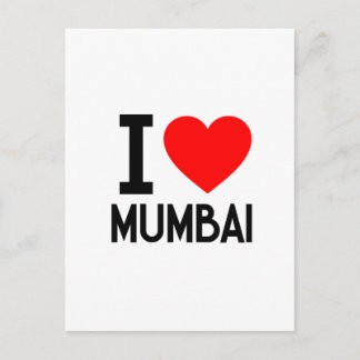 I Love Mubai Postcard