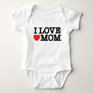 I love mum baby bodysuit