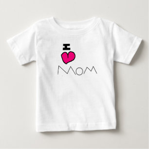 i love mum baby T-Shirt