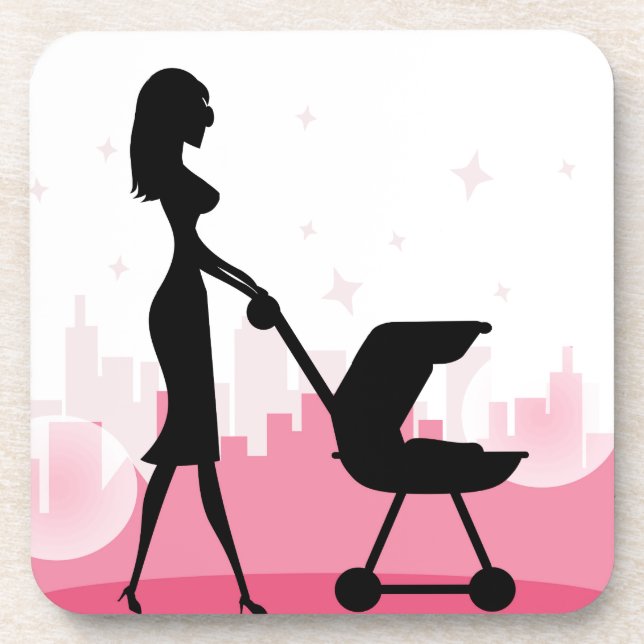 i love mum coaster (Front)