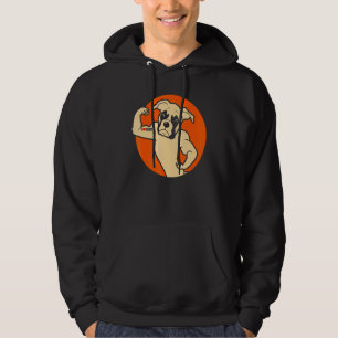 I Love Mum Cute Boxer Dog Mum 3 Hoodie