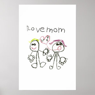 i love mum poster