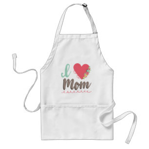 I love Mum Standard Apron