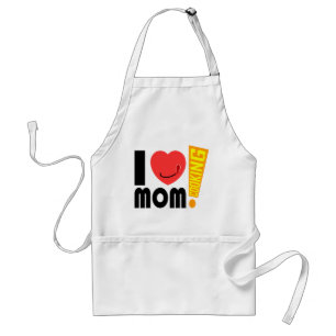 i love mum standard apron