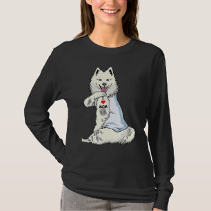 I Love Mum Tattoo American Eskimo Mother's Day T-Shirt