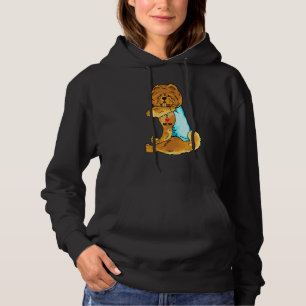 I Love Mum Tattoo Chow Chow Mum Dog Women Hoodie