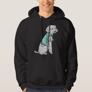 I Love Mum Tattoo Cute Pet Dog Owner  Women Hoodie