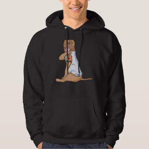 I Love Mum Tattoo Dogue De Bordeaux Mum Dog Women Hoodie