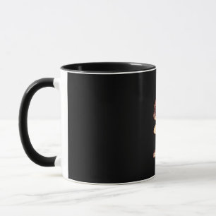 I Love Mum Tattoo Lover Funny French Bulldog Gift Mug