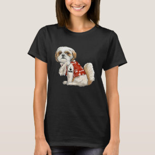 I Love Mum Tattoo Shih Tzu Mum Funny Mother's Day T-Shirt