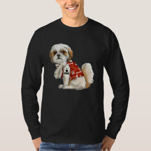 I Love Mum Tattoo Shih Tzu Mum Mother's Day T-Shirt