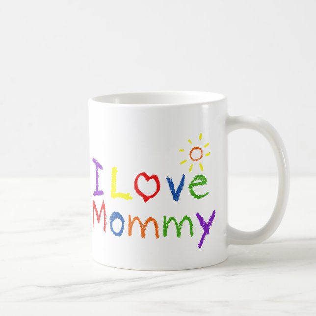 I love Mummy Coffee Mug (Right)