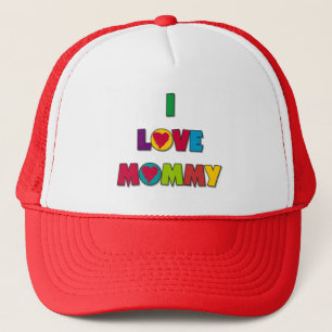 I Love Mummy T-shirts and Gifts Trucker Hat