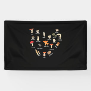 I Love Mushrooms Banner