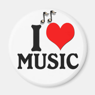 I Love Music Magnet