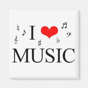 i Love Music Magnet