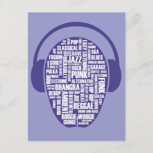 I love music Postcard