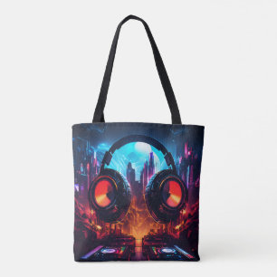 I love music tote bag