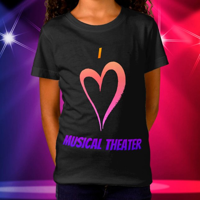 I Love Musical Theater- Kids T-Shirt (Creator Uploaded)