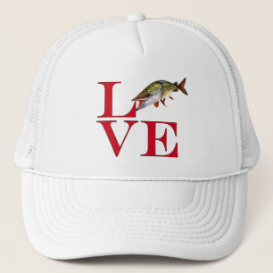 I Love Muskie Trucker Hat