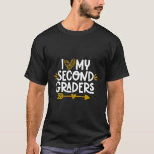 I Love My 2Nd Graders Teacher Lovers T-Shirt