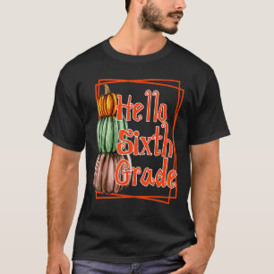 I LOVE MY 6TH GRADE CLASS 6TH GRADE TEACHER BACK T T-Shirt
