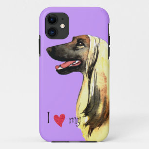 I Love my Afghan Hound Case-Mate iPhone Case